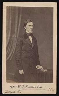 Portrait of William Pitt Fessenden (1806-1869), Before 1869