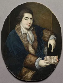 Portrait of William Powell, c. 1765. Creator: James Scouler (British, 1740-1812)