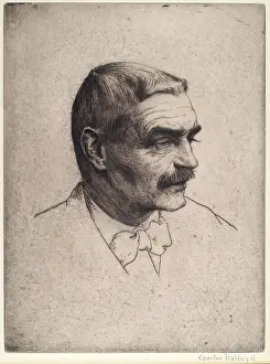 Portrait of William Strang. Creator: Charles Holroyd