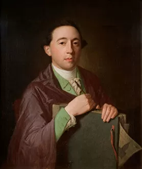 Sketchbook Collection: Portrait of William Westley, 1750-1800. Creator: James Millar