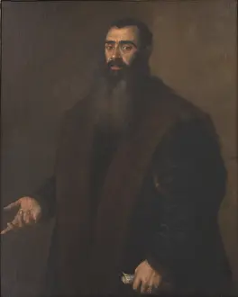 Titian 1488 1576 Prints: Portrait of Willibald Imhoff (1519-1580), c1550-1565. Creator: Titian (1488-1576)