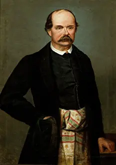 Balding Prints: Portrait of Wladyslaw Jakubowski, c1860. Creator: Unknown