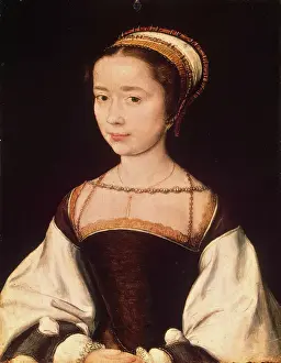 Half Length Prints: Portrait of a Woman, 1535. Creator: Corneille de Lyon