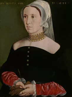 Fashionable Gallery: Portrait of a Woman, 1544. Creator: Unknown