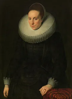 Vos Cornelis De Prints: Portrait of a Woman, 1609. Creator: Cornelis de Vos