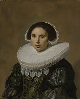 Frans I 1581 1666 Gallery: Portrait of a Woman, 1635. Artist: Hals, Frans I (1581-1666)