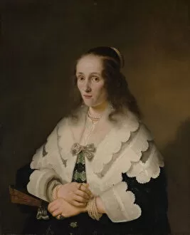 Portrait of a Woman, 1642. Creator: Ferdinand Bol