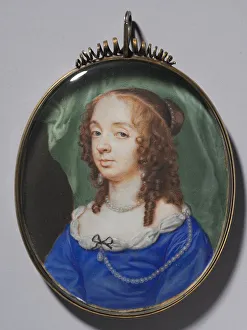 Samuel Cooper Prints: Portrait of a Woman, 1646. Creator: Samuel Cooper (British, 1608 / 09-1672)