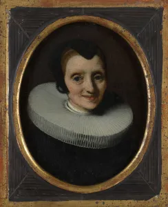 Nicolaes Prints: Portrait of a Woman, 1657. Creator: Nicolaes Maes