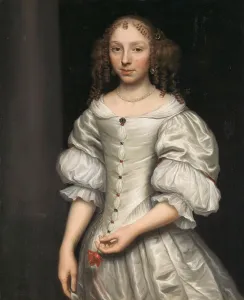 Wallerant Vaillant Prints: Portrait of a woman, 1660-1677. Creator: Wallerant Vaillant