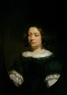 1670s Prints: Portrait of a Woman, 1670s. Creator: Nicolaes Maes