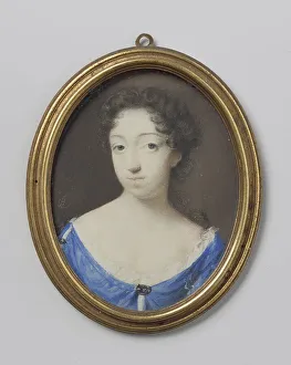 Decolletage Prints: Portrait of a Woman, 1685. Creator: Peter Cross