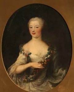 Drouais Prints: Portrait of a woman, 1786. Artist: Drouais, Francois-Hubert (1727-1775)