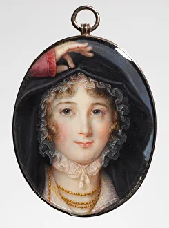 Early 19th Century Prints: Portrait of a Woman, 1810s. Creator: Louis-Marie Autissier (French, 1772-1830)