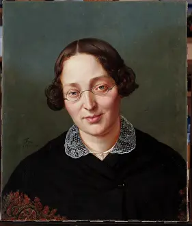 Portrait of a Woman, 1848. Creator: Unknown