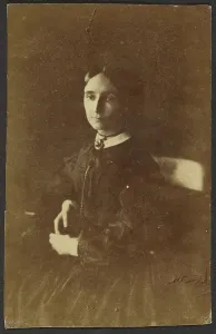 Nervous Prints: Portrait of a woman, about 1855. Creator: Unknown
