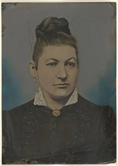 Portrait of woman, 1860s-1880s. Creator: Unknown