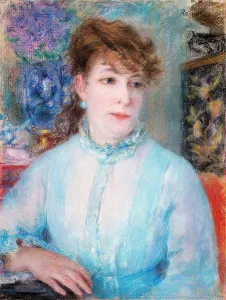 Portrait of a Woman, 1877. Artist: Pierre-Auguste Renoir