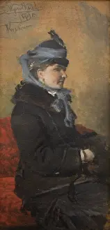 Portrait of a Woman, 1879. Creator: Leon Wyczolkowski