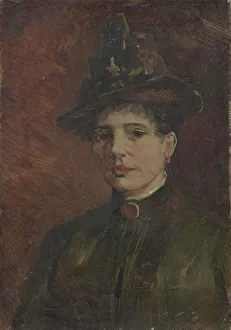 Van Gogh Museum Prints: Portrait of a Woman, 1886. Creator: Gogh, Vincent, van (1853-1890)