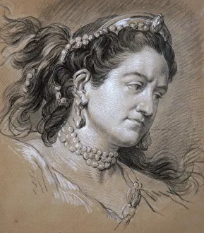 Portrait of a Woman, 18th century. Artist: Jean Baptiste van Loo