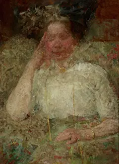 1914 Prints: Portrait of a Woman, between 1914-1916. Creator: Olga Boznanska