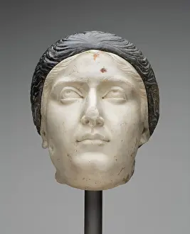 Bust Prints: Portrait of a Woman, 3rd century. Creator: Unknown