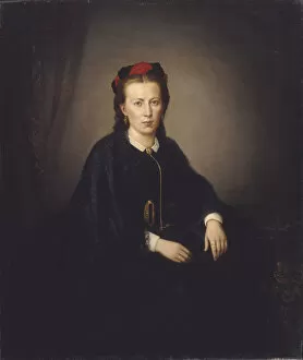 Hans 1840 1884 Gallery: Portrait of a Woman. Artist: Makart, Hans (1840-1884)