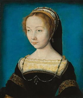 Corneille De Lyon Gallery: Portrait of a Woman, c. 1540. Creator: Corneille de Lyon (Netherlandish, 1500-10-1574)