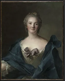 Portrait of a Woman, c. 1748. Creator: Jean-Marc Nattier (French, 1685-1766)