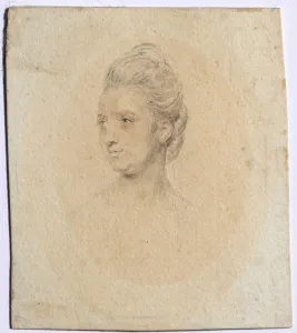 John I Smart British Prints: Portrait of a Woman, c. 1772. Creator: John I Smart (British, 1741-1811)