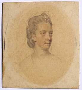 Portrait of a Woman, c. 1775. Creator: John I Smart (British, 1741-1811)