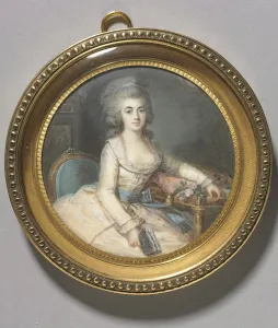 Portrait of a Woman, c. 1780. Creator: Maximilien Villers (French, c. 1836)