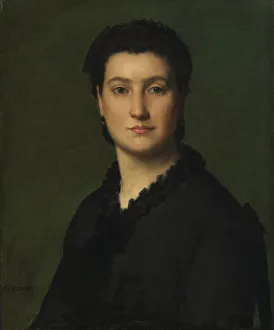 Portrait of a Woman, c. 1875-1880. Creator: Jean-Jacques Henner (French, 1829-1905)