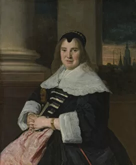 Hals Gallery: Portrait of a Woman, ca. 1650, reworked probably 18th century. Creator: Frans Hals