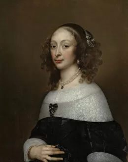 Portrait of a Woman, ca. 1653. Creator: Adriaen Hanneman