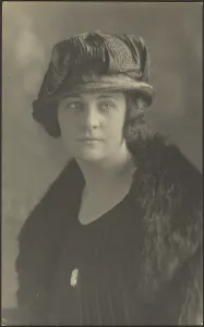 Pictorialism Prints: Portrait of a Woman with Cameo Pin, 1907-1943. Creator: Louis Fleckenstein