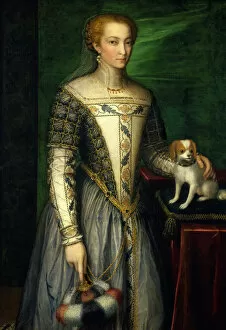 Gold Chain Gallery: Portrait of a Woman, late 1560s. Creator: Bernardino Campi