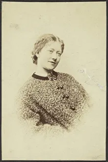 Cheerful Prints: Portrait of a Woman, late 19th century. Creator: Unknown
