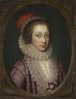 Portrait of a Woman, possibly Elizabeth Boothby, 1619