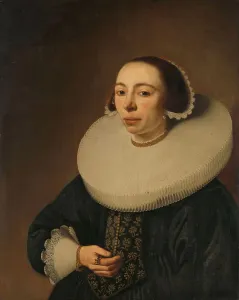 Du Bordieu Pieter Prints: Portrait of a Woman, possibly Helena le Maire (1602 ?-after 1657)