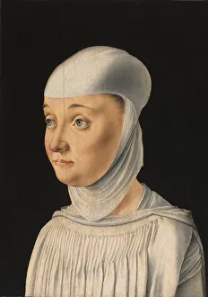 1497 Prints: Portrait of a Woman, Possibly a Novice of San Secondo