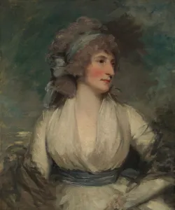 Portrait of a Woman; (reverse, now covered by relining canvas) Study of a Childs Head, 1790s
