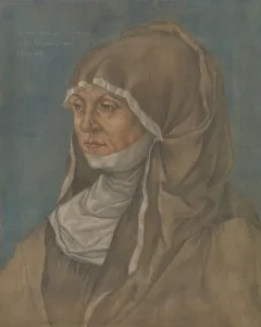 Veil Prints: Portrait of a Woman, Said to Be Caritas Pirckheimer (1467-1532)