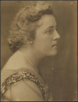 Pictorialism Prints: Portrait of a Woman with Sequin Collar, 1907-1943. Creator: Louis Fleckenstein