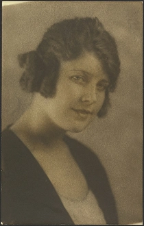 Short Hair Prints: Portrait of a Woman with Short Hair, 1907-1943. Creator: Louis Fleckenstein