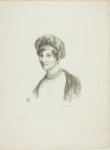 Jean Antoine Laurent Prints: Portrait of a Woman in a Turban, n