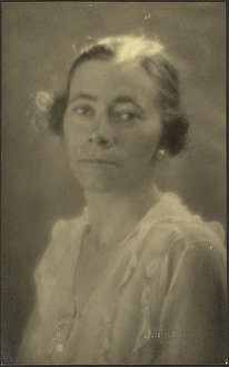 Pictorialism Prints: Portrait of a Woman in White Blouse, 1907-1924. Creator: Louis Fleckenstein