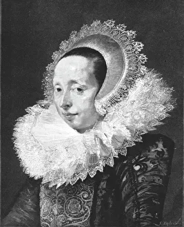 Hals Frans Prints: Portrait of a Women after Franz Hals