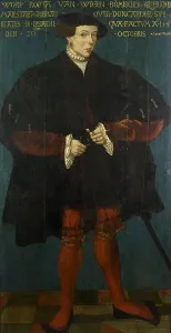 Magistrate Prints: Portrait of Worp van Ropta, Chief Magistrate of East Dongeradeel